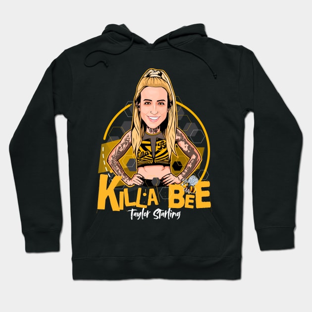 Taylor Starling Killa Bee BKFC Hoodie by portraiteam